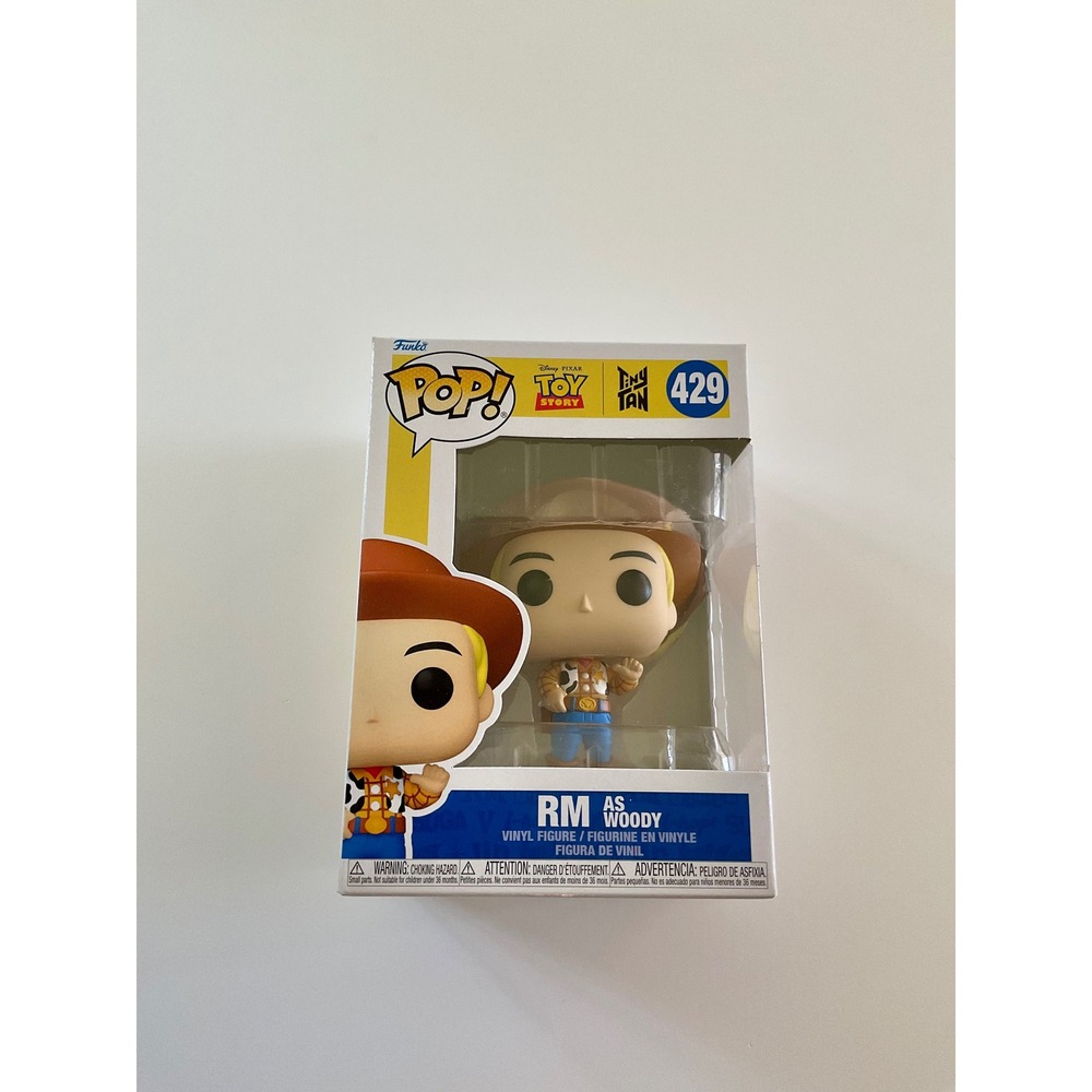 Funko Pop! Toy Story x TinyTAN RM as Woody Vinyl Figure #429 NEW